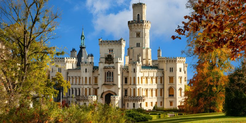 Csehország Hluboká nad Vltavou kastély